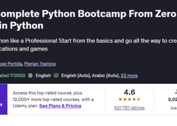 The Complete Python Bootcamp From Zero to Hero in Python